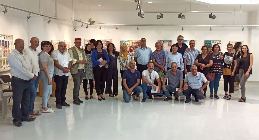 افتتاح معرض 